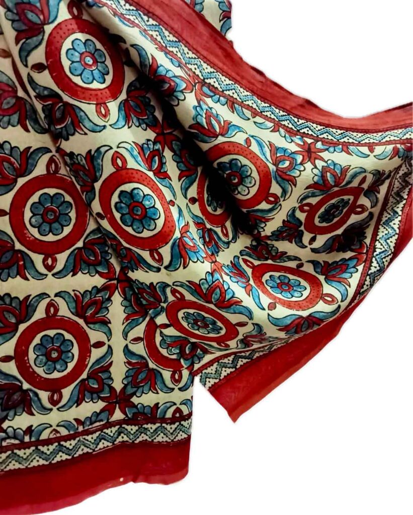 Thea Top - Indigo Ajrakh